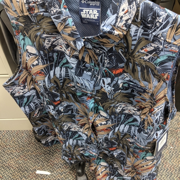 Tops | Womens Columbia Star Wars Shirt 